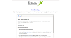 Desktop Screenshot of breza.com